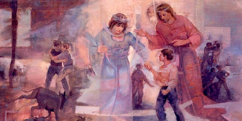 A 19. századi város, a templom, a fiatalok: Don Bosco álmainak gazdagsága