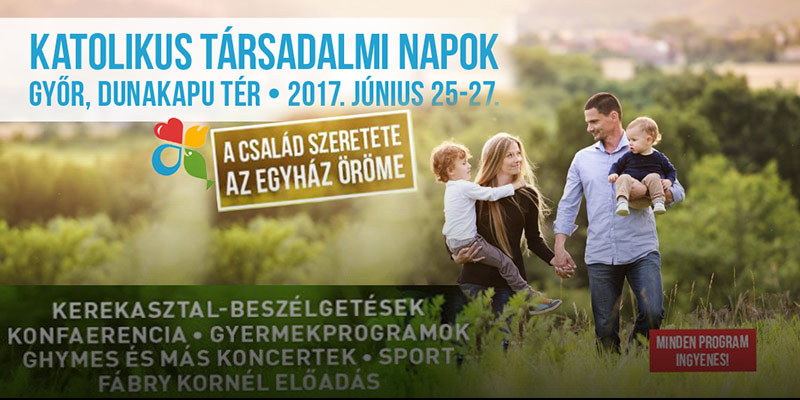 Katolikus Társadalmi Napok 2017