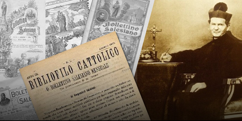 140 éves a Bollettino Salesiano, Don Bosco lapja