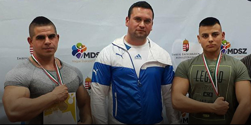 Kazincbarcika - Országos első és harmadik helyezett a Fekvenyomó Diákolimpián
