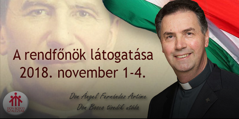 November elején Magyarországra látogat a szalézi rendfőnök!