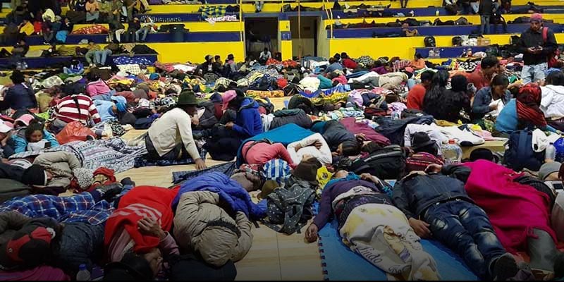 Ecuador – A szaléziak befogadták a tüntető bennszülötteket
