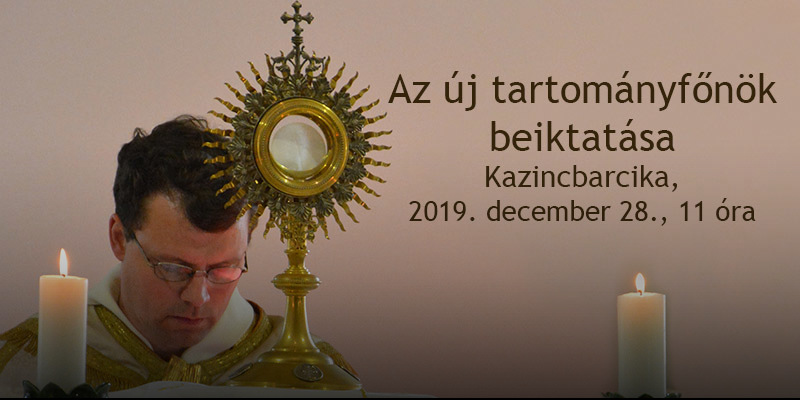 Az új tartományfőnök ünnepélyes beiktatása