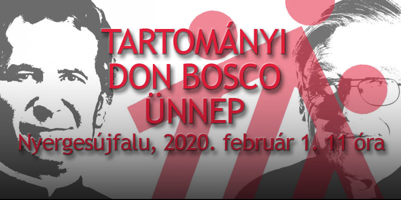Meghívó a 2020. évi tartományi Don Bosco ünnepre