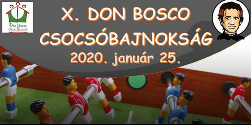 Meghívó a X. Don Bosco Csocsóbajnokságra Óbudán