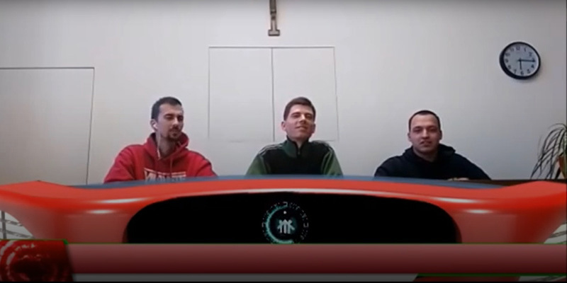 Olaszország - Magyar szerzetesnövendékek videó-üzenete