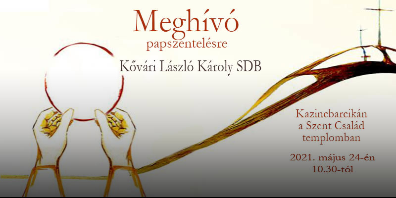 Meghívó papszentelésre