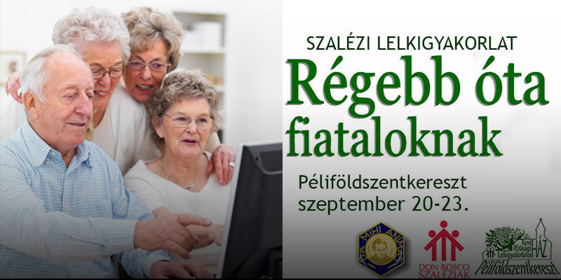 Meghívó - Szalézi lelkigyakorlat régebb óta fiataloknak 