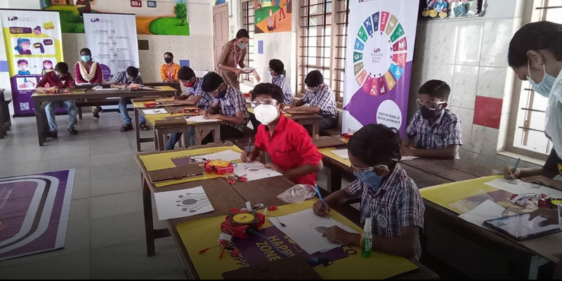 India – A szaléziak létrehozták az első „Boldog tanulás övezet”-et Keralában