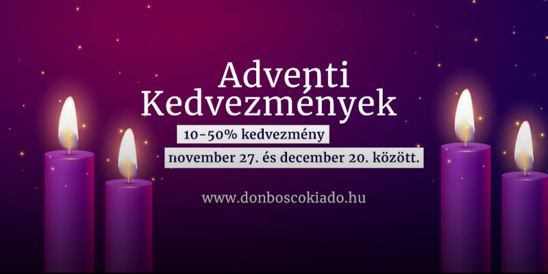 Adventi kedvezmények a Don Bosco Kiadónál