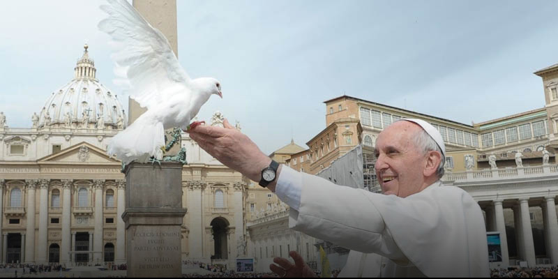 Ferenc pápa üzenete a béke 55. világnapjára