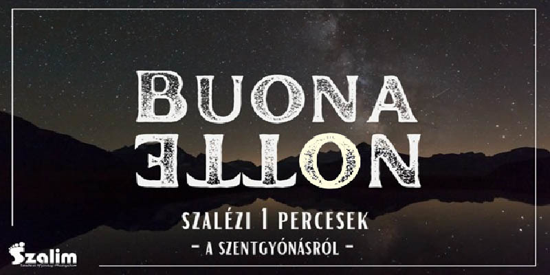 BuonaNotte - Szalézi fiatalok egypercesei a szentgyónásról