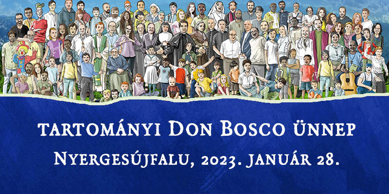 Meghívó a 2023-as tartományi Don Bosco ünnepre