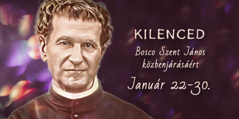 Kilenced Bosco Szent János közbenjárásáért 2023