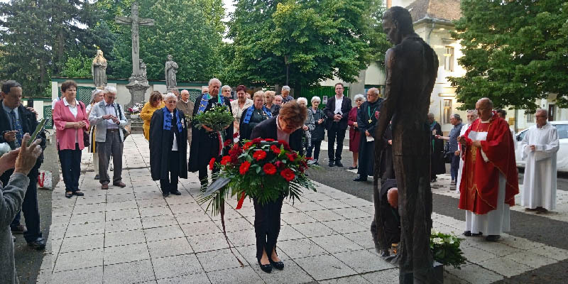 Szolnok – Szülővárosában is megemlékeztek Boldog Sándor Istvánról