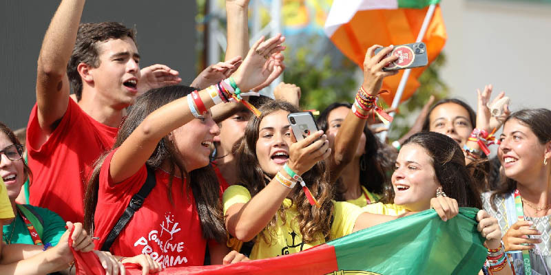 Portugália – Szalézi fiatalok napja az Ifjúsági Világtalálkozón