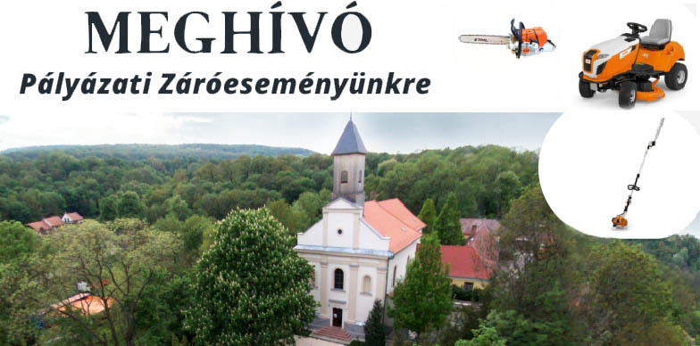 Péliföldszentkereszt - Meghívó pályázati záróeseményünkre