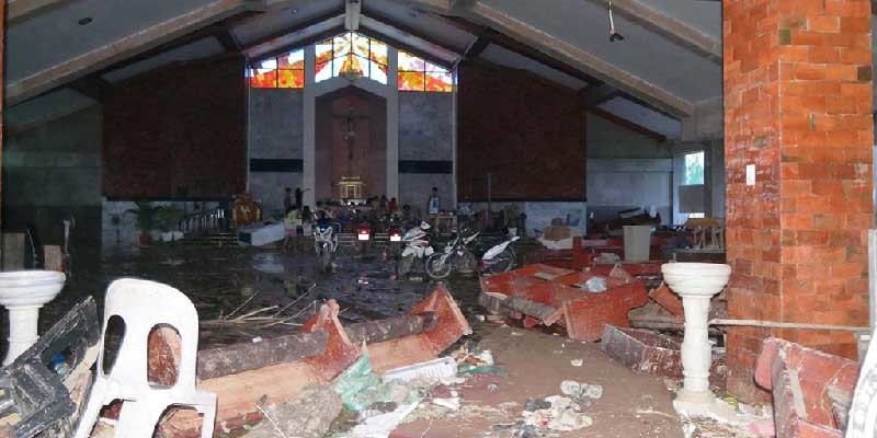 Fülöp-szigetek – A szalézi házak árvizekkel és károkkal küzdenek