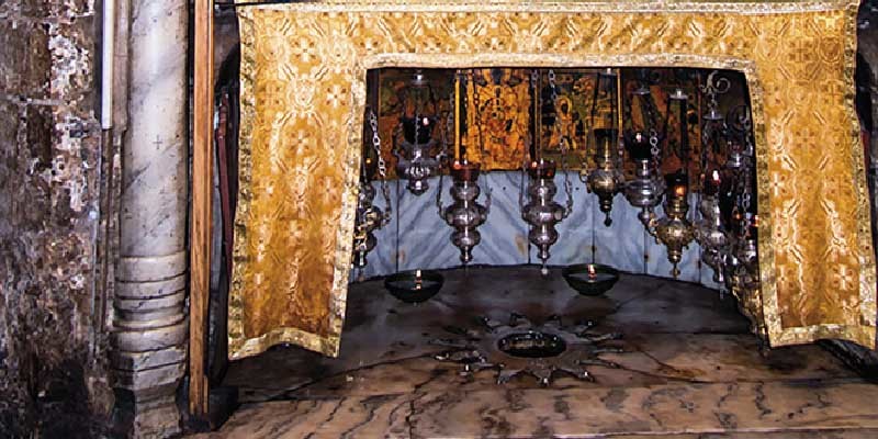 A rendfőnök decemberi üzenete - A betlehemi barlang,  ahol ég és föld találkozik