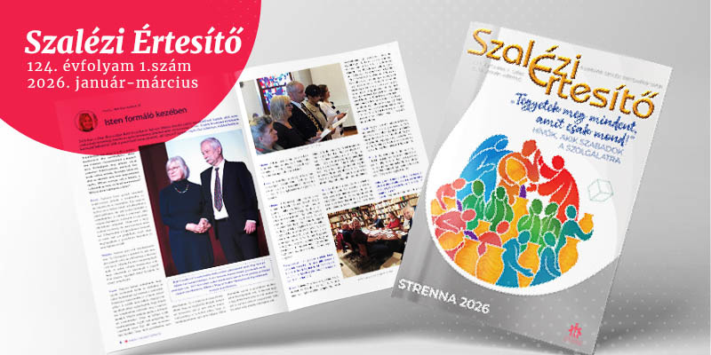 Megjelent a Szalézi Értesítő 2026 évi  első száma