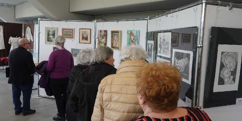 Kazincbarcika – „Kortalan művészet” kiállítás a Don Bosco Sportközpontban