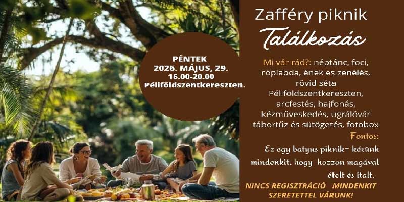 Zafféry-piknik Péliföldszentkereszten