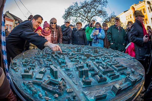 Szombathely – Leleplezték a városmakettet