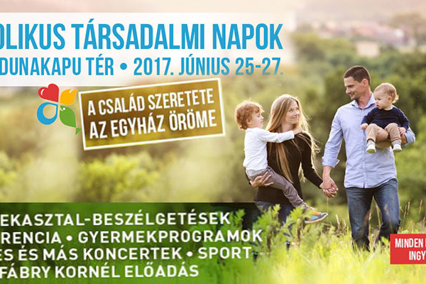 Katolikus Társadalmi Napok 2017