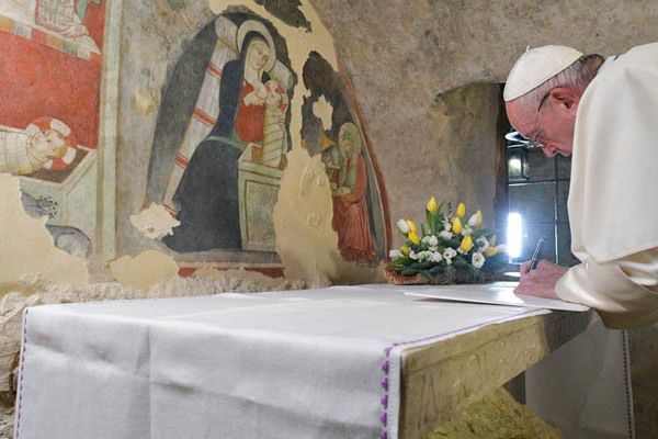 Admirabile signum - Ferenc pápa apostoli levele: A kicsi betlehemi jászol az evangelizálás nagy műve