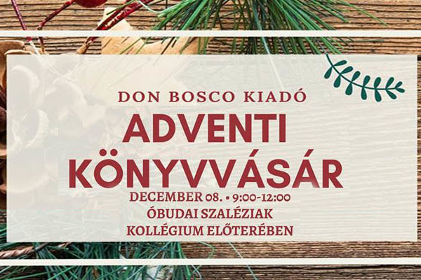 Budapest – Adventi könyvvásár Óbudán