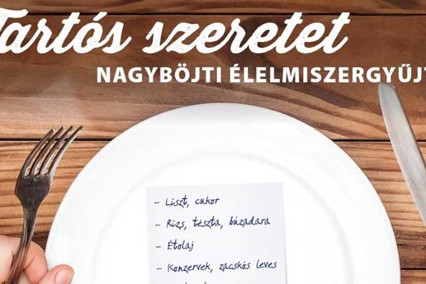 Nagyböjti tartósélelmiszer gyűjtés