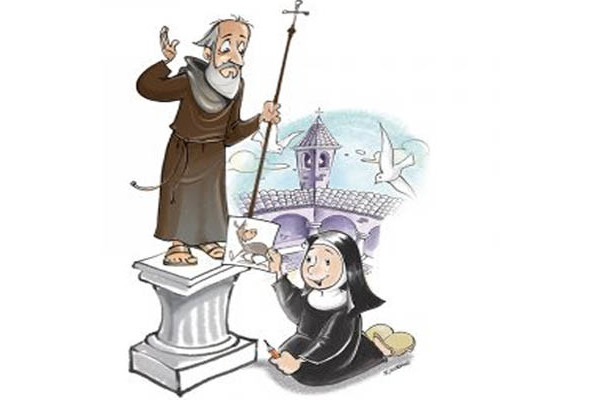 Szent József és a kolostor szamara