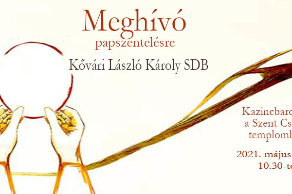 Meghívó papszentelésre