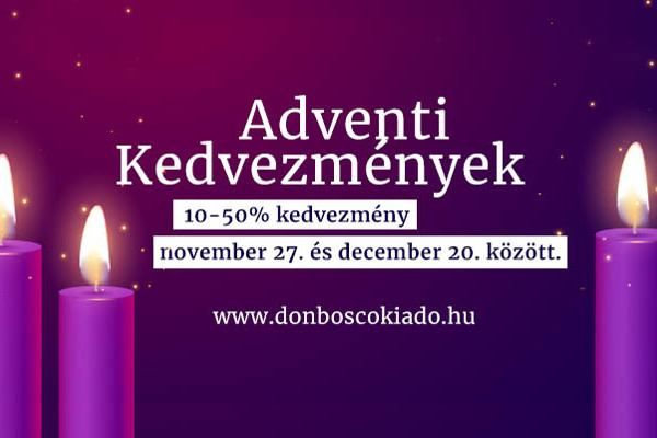 Adventi kedvezmények a Don Bosco Kiadónál