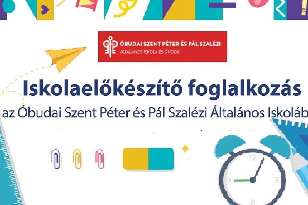 Óbuda – Iskolaelőkészítő foglalkozás az óbudai Péter-Pálban