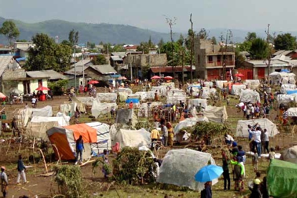 Kongói DK – Kitelepítettek tábora létesült a „Don Bosco Ngangi" szalézi mű körül
