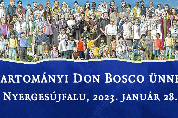 Meghívó a 2023-as tartományi Don Bosco ünnepre