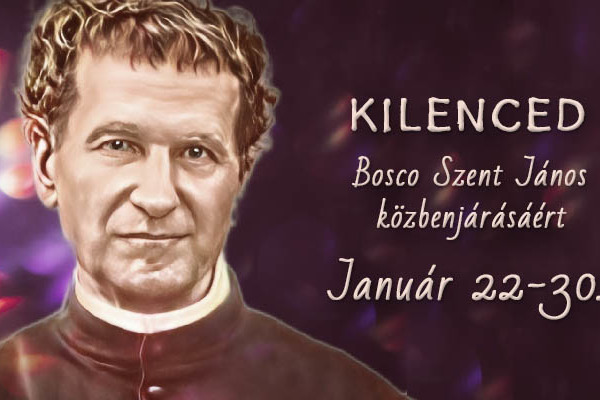 Kilenced Bosco Szent János közbenjárásáért 2023