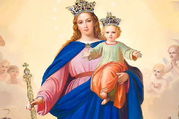 Máriát, a Keresztények Segítségét ünnepeljük. 
