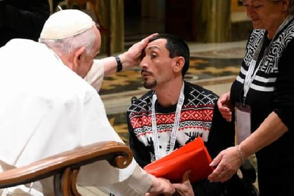 A pápa decemberi imaszándéka: „A fogyatékkal élőkért”