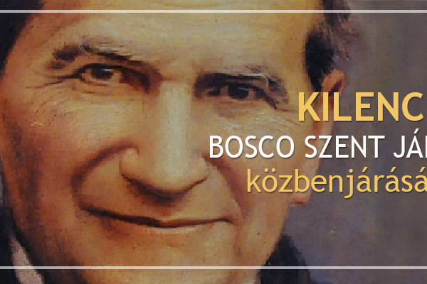 Kilenced Bosco Szent János közbenjárásáért - 5. nap