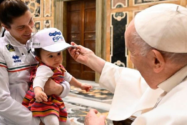Pápai üzenet: A sport a találkozás és a testvériség helye