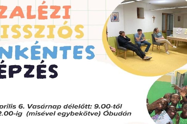Szalézi missziós önkéntesek újabb képzési alkalma