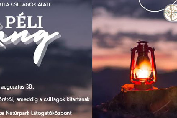 Meghívó - PéliLáng – Kertiparti a csillagok alatt 