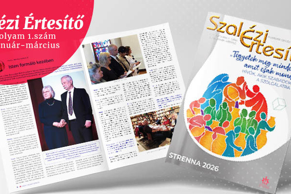 Megjelent a Szalézi Értesítő 2026 évi  első száma