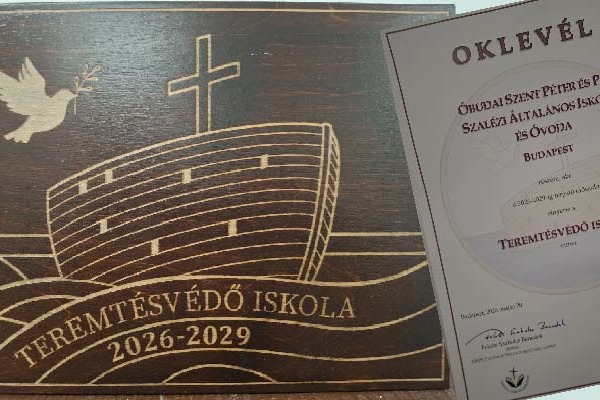 Óbuda – Teremtésvédő iskola lett a Péter-Pál!