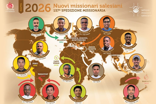 Olaszország - 15 új szalézi misszionárius kezdte meg felkészülését