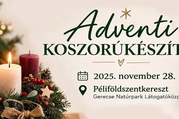Péliföldszentkereszt – Adventi koszorúkészítés